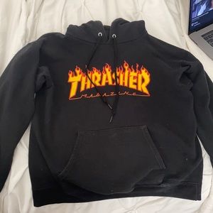Black thrasher jacket